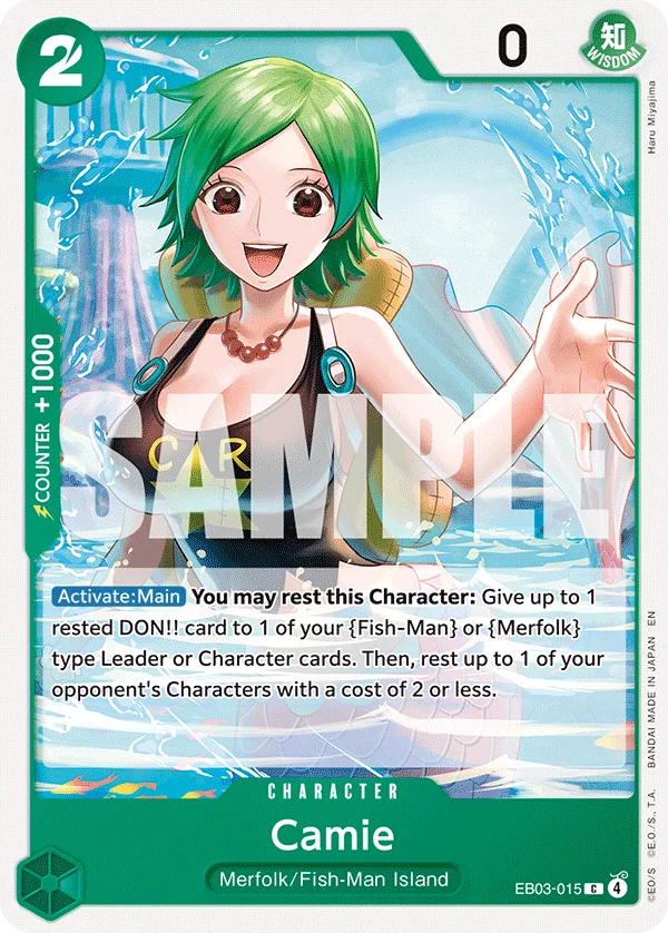 Camie EB03-015 – One Piece Card Game Character