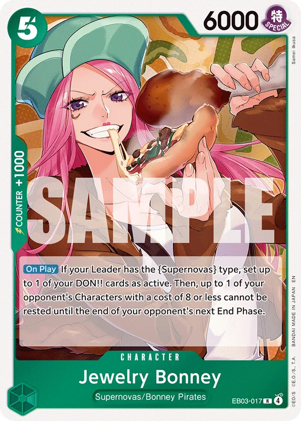 Jewelry Bonney EB03-017 – One Piece Card Game Character