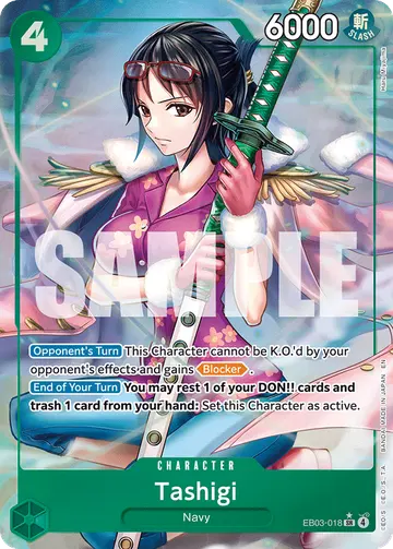 Tashigi EB03-018 (Alternate art)