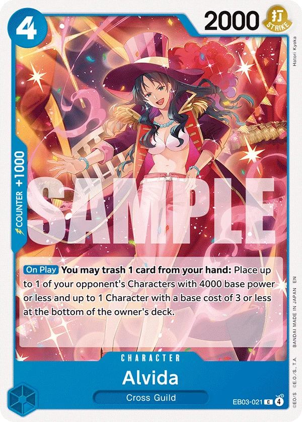 Alvida EB03-021 – One Piece Card Game Character