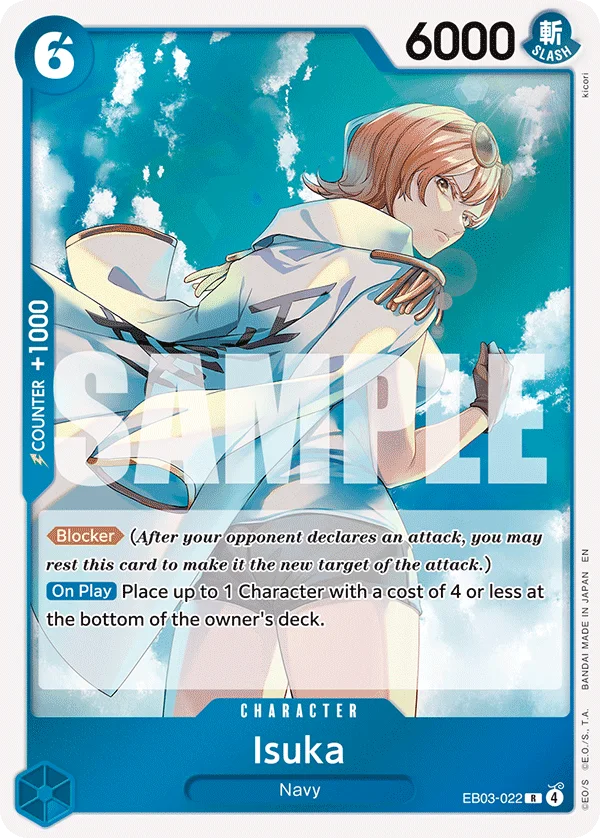Isuka EB03-022 – One Piece Card Game Character