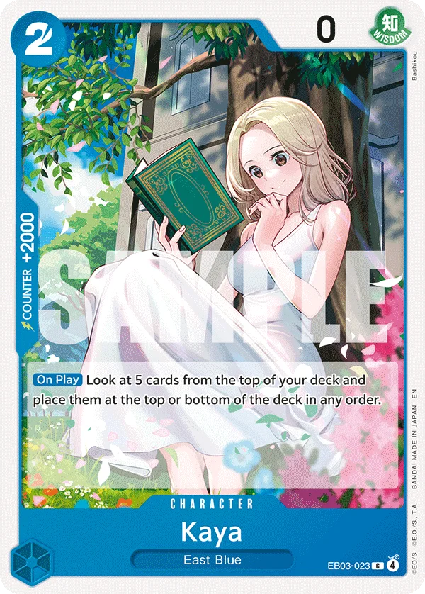 Kaya EB03-023 – One Piece Card Game Character
