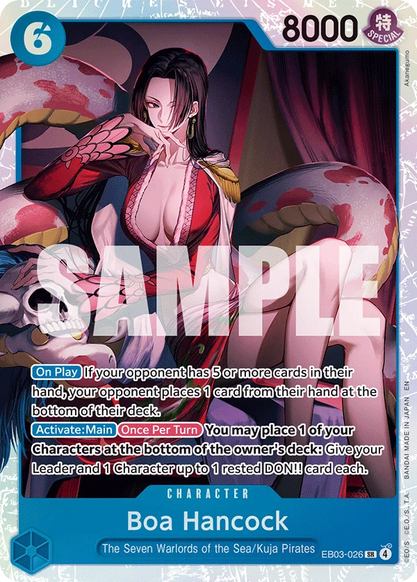Boa Hancock EB03-026 – One Piece Card Game Character
