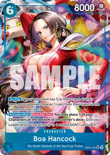 Boa Hancock EB03-026 (Alternate art)