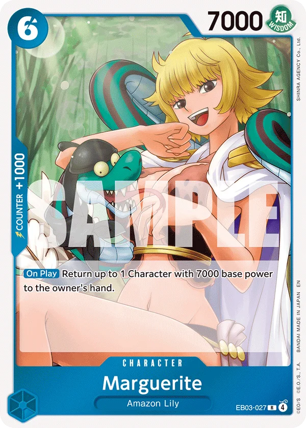 Marguerite EB03-027 – One Piece Card Game Character
