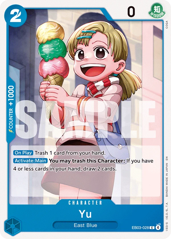 Yu EB03-028 – One Piece Card Game Character