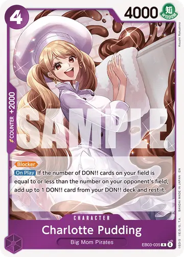 Charlotte Pudding EB03-035