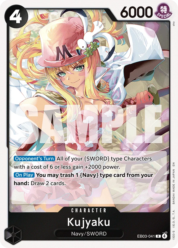Kujyaku EB03-041 – One Piece Card Game Character