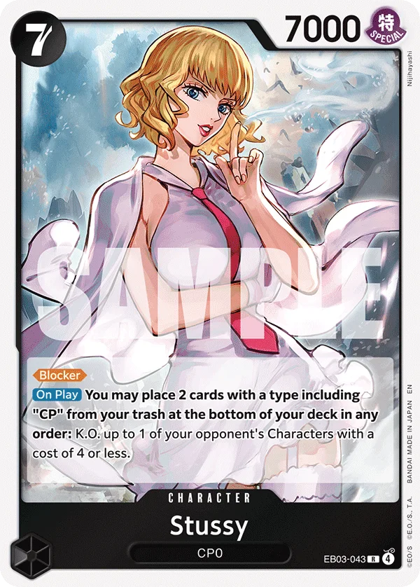 Stussy EB03-043 – One Piece Card Game Character