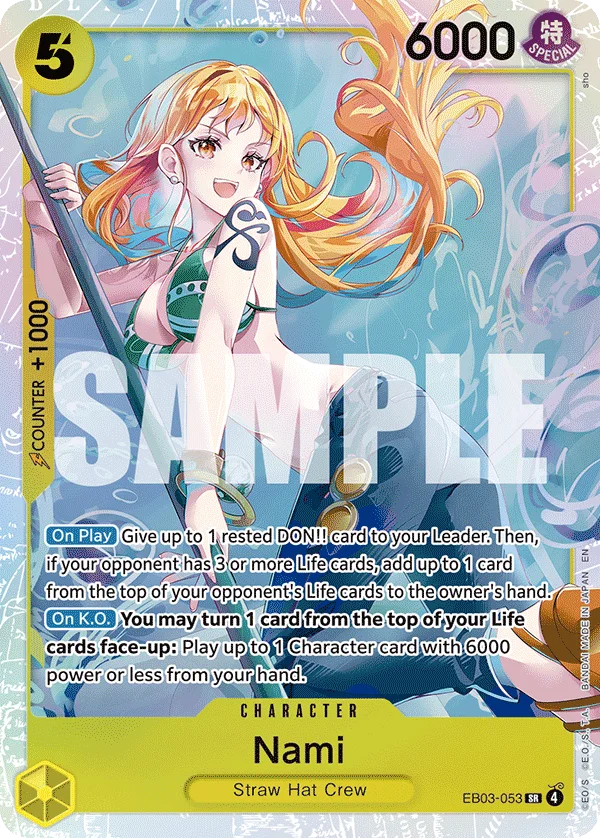 Nami EB03-053 – One Piece Card Game Character