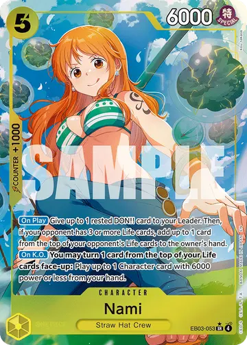 Nami EB03-053 (Alternate art)