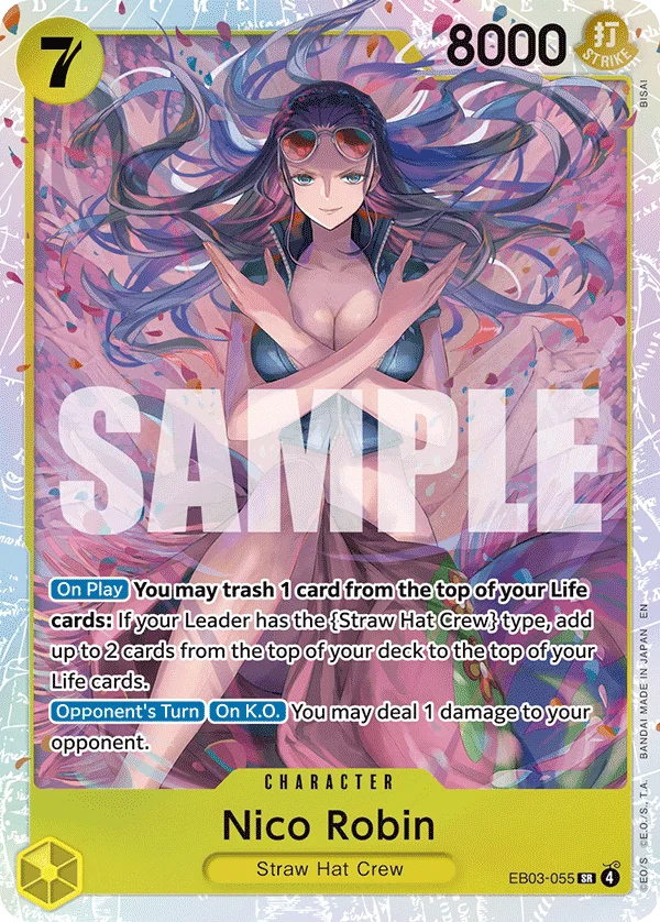 Nico Robin EB03-055 – One Piece Card Game Character