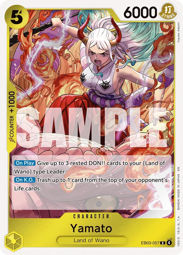 Yamato EB03-057 – One Piece Card Game Character
