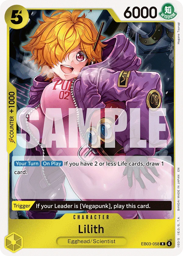 Lilith EB03-058 – One Piece Card Game Character