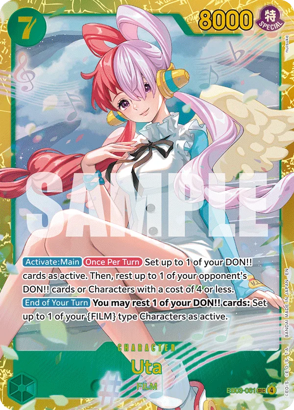 Uta EB03-061 – One Piece Card Game Character