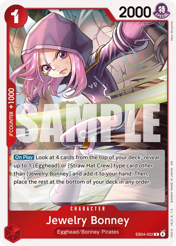 Jewelry Bonney EB04-002 – One Piece Card Game Character