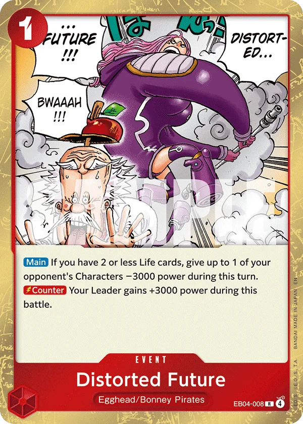Distorted Future EB04-008 – One Piece Card Game Event