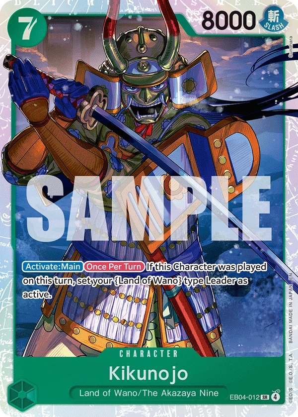 Kikunojo EB04-012 – One Piece Card Game Character