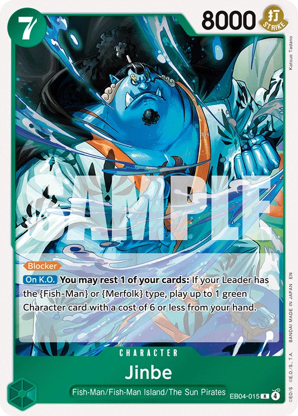 Jinbe EB04-015 – One Piece Card Game Character