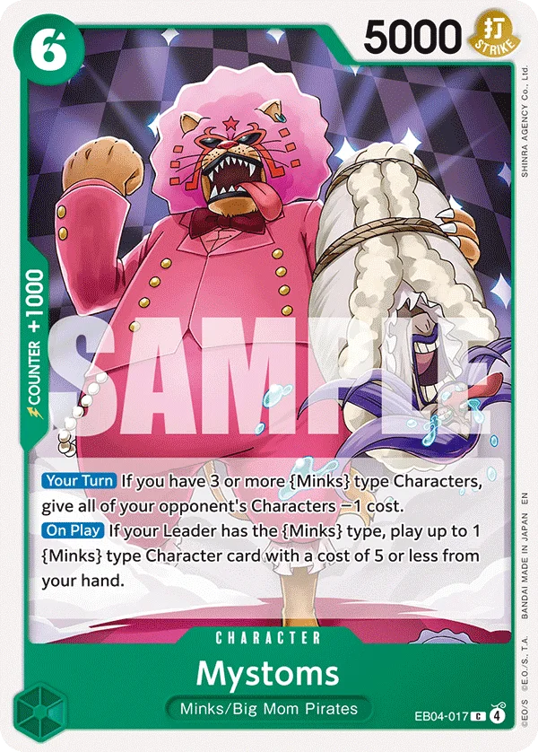 Mystoms EB04-017 – One Piece Card Game Character