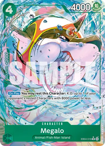 Megalo EB04-018 (Alternate art)