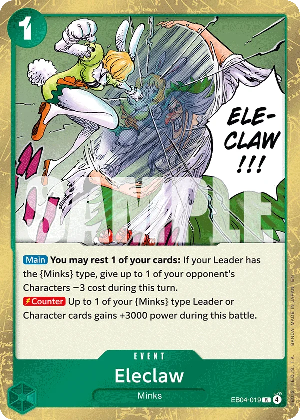 Eleclaw EB04-019 – One Piece Card Game Event