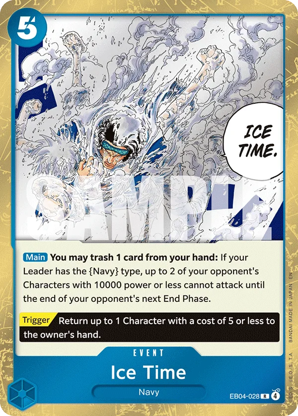 Ice Time EB04-028 – One Piece Card Game Event