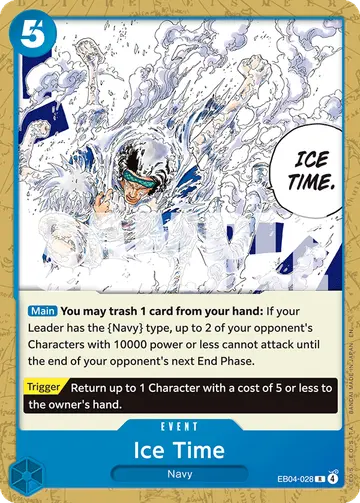 Ice Time EB04-028 (Alternate art)