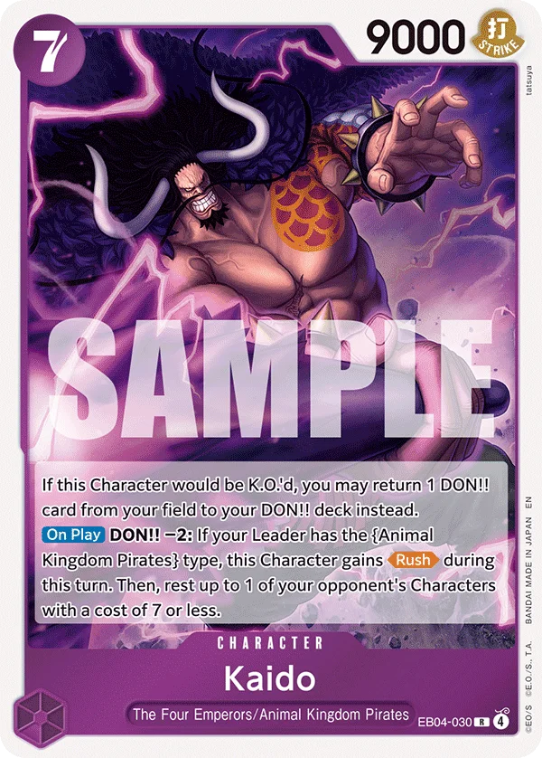 Kaido EB04-030 – One Piece Card Game Character
