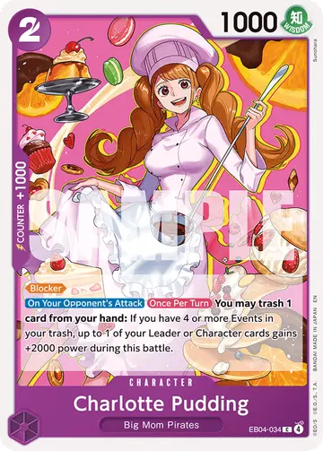 Charlotte Pudding EB04-034