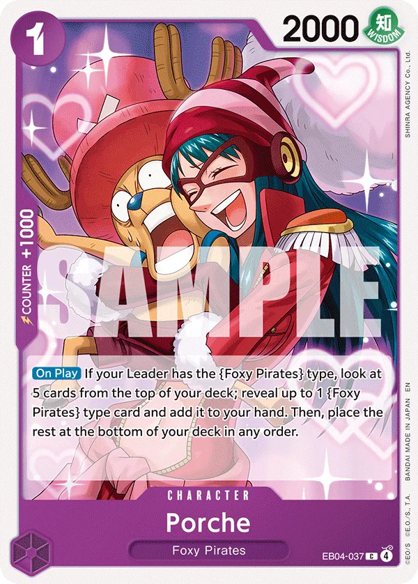 Porche EB04-037 – One Piece Card Game Character