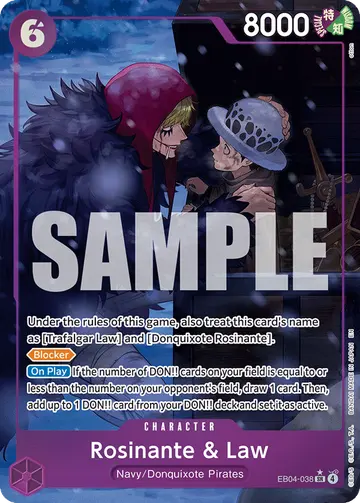 Rosinante & Law EB04-038 (Alternate art)