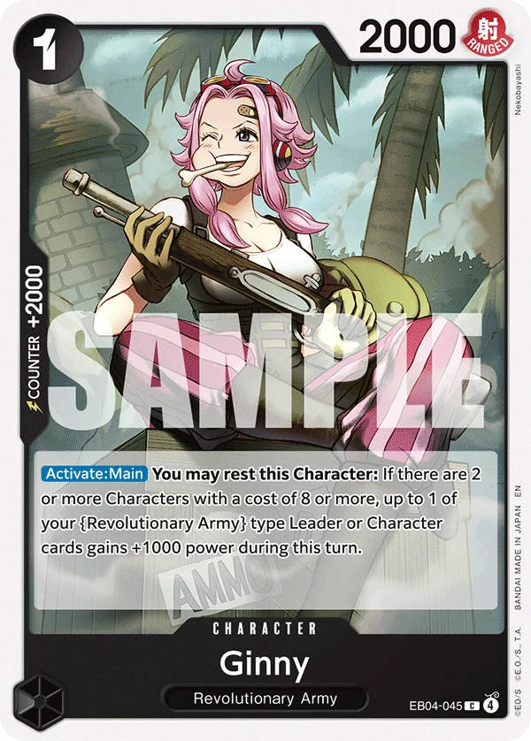 Ginny EB04-045 – One Piece Card Game Character