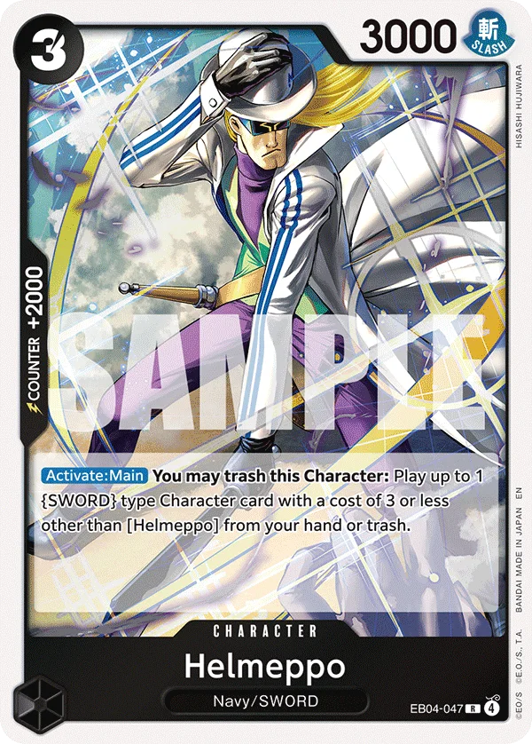 Helmeppo EB04-047 – One Piece Card Game Character
