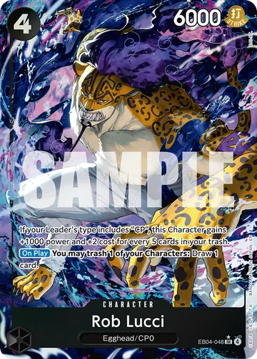 Rob Lucci EB04-048 (Alternate art)