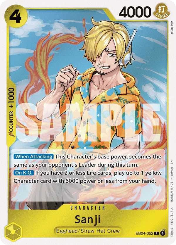 Sanji EB04-052 – One Piece Card Game Character