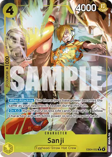 Sanji EB04-052 (Alternate art)