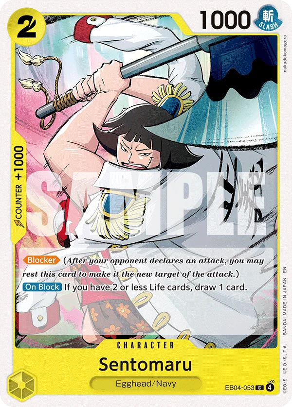 Sentomaru EB04-053 – One Piece Card Game Character