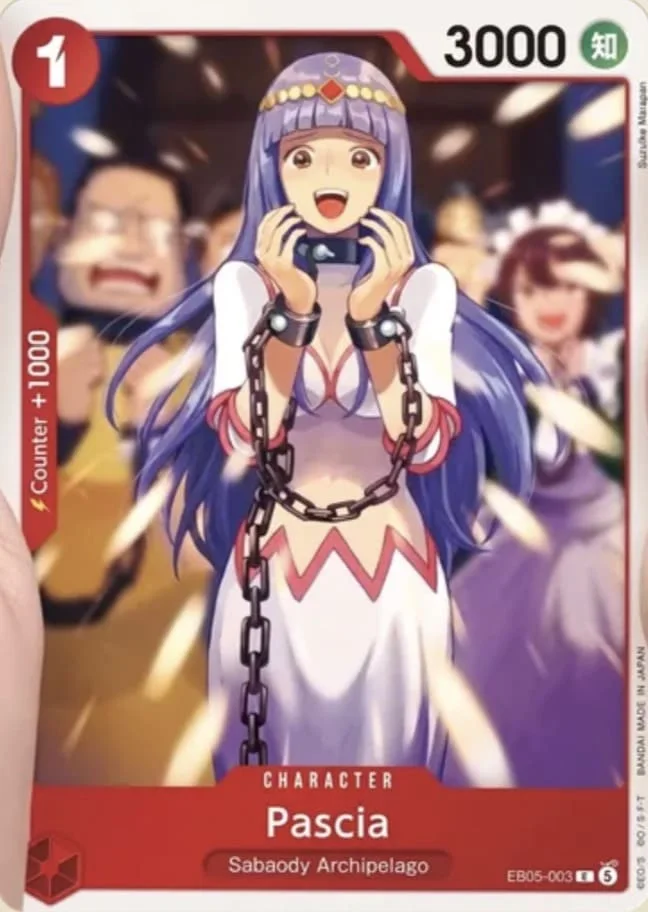 Pascia EB05-003 – One Piece Card Game Character