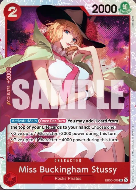 Miss Buckingham Stussy EB05-006 – One Piece Card Game Character