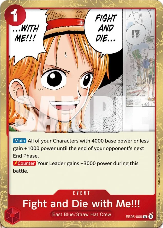 Fight and Die with Me!!! EB05-009 – One Piece Card Game Event