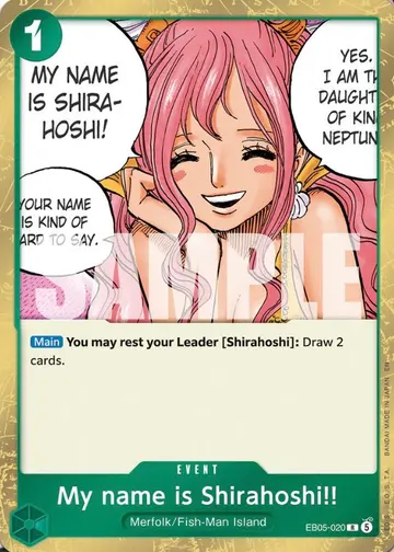My name is Shirahoshi!! EB05-020