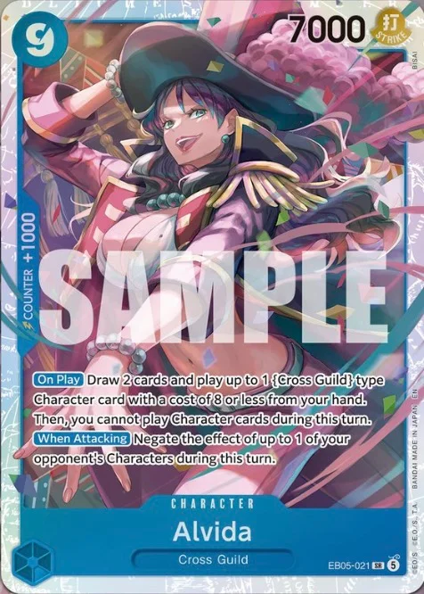 Alvida EB05-021 – One Piece Card Game Character