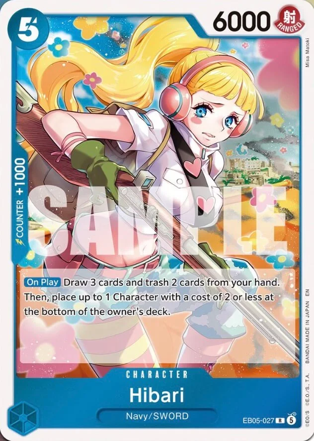 Hibari EB05-027 – One Piece Card Game Character
