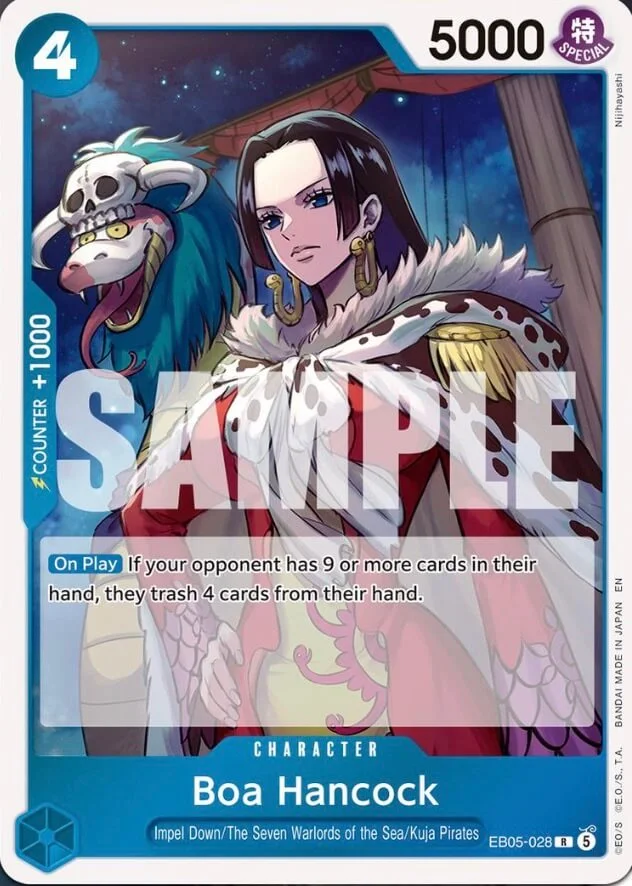 Boa Hancock EB05-028 – One Piece Card Game Character