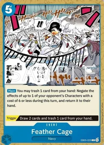 Feather Cage EB05-029 – One Piece Card Game Event