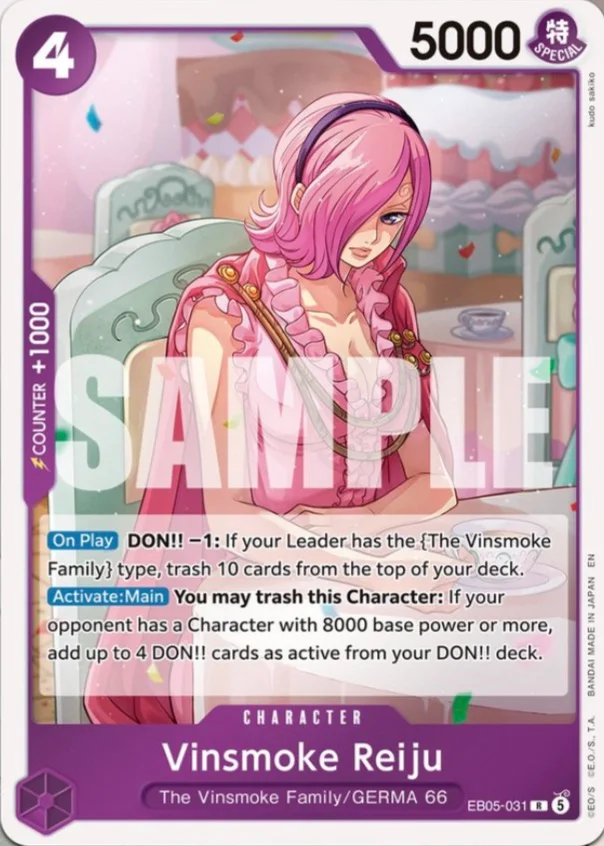 Vinsmoke Reiju EB05-031 – One Piece Card Game Character