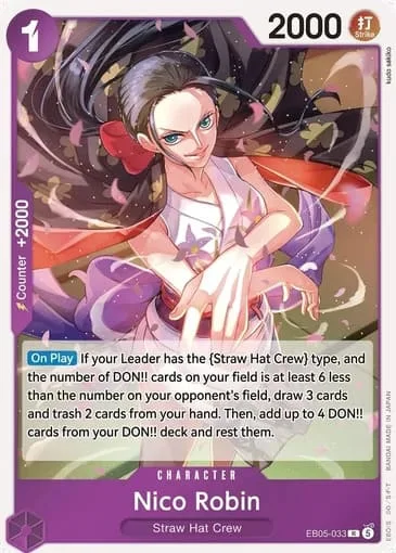 Nico Robin EB05-033 – One Piece Card Game Character
