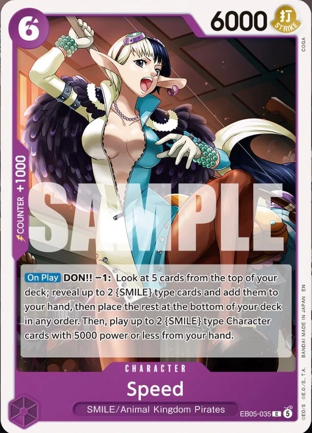 Speed EB05-035 – One Piece Card Game Character