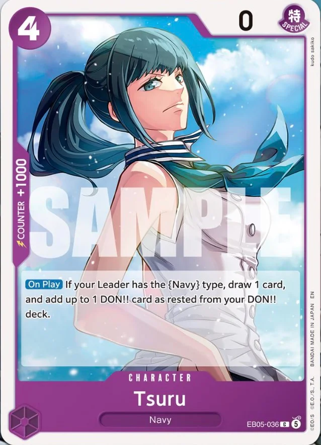 Tsuru EB05-036 – One Piece Card Game Character